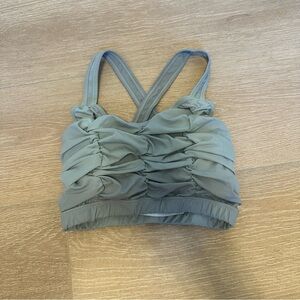 5 for $25 Varsitie SHEIN Green Ruched Sports Bra